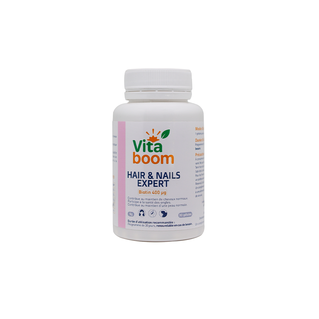 Vita Boom Hair & Nails Expert – Biotine 5000 µg